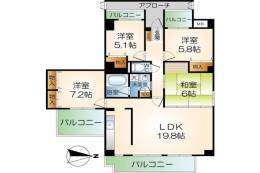 マウントビュー西田中間取り図面