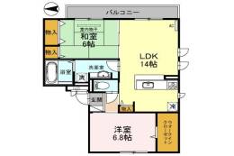 パイン　コート間取り図面