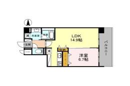クレッシェンドV間取り図面