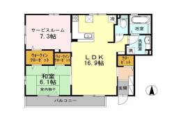シャトーＵＭＡＫＡＷＡ間取り図面