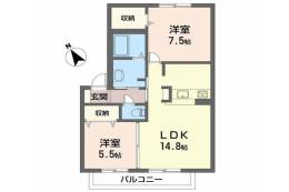 シャーメゾン南春日丘III間取り図面