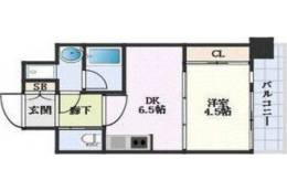 プレジオ江坂II間取り図面