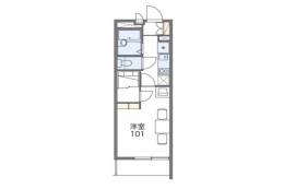 レオパレスＴＮ弐番館間取り図面