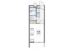 レオパレスウィニング　ロード間取り図面