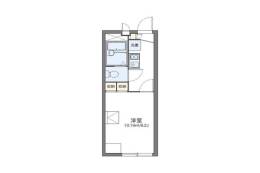 レオパレス呑山間取り図面