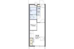 レオパレスフローラ須賀間取り図面