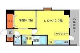 第7アローズ江坂公園間取り図面