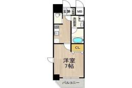 アリビオ江坂垂水町間取り図面