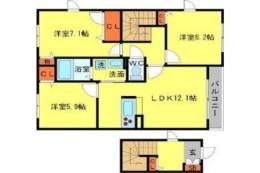 CASA VERDE B棟間取り図面