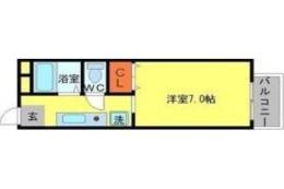 ヴィラプレフェールⅡA棟間取り図面