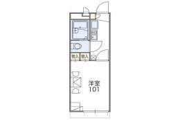 レオパレスハイランドⅠ間取り図面