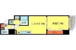 SERENiTE江坂四番館間取り図面