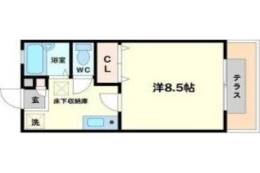 メゾンドユウA棟間取り図面