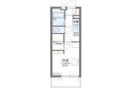 レオパレスクロスロード岸部間取り図面