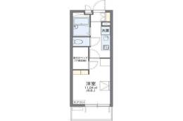 レオパレスクロスロード岸部間取り図面