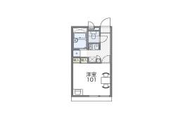 レオパレスＷＡＭ間取り図面