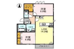 D-room城南間取り図面