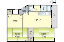 マンション沢良宜A棟間取り図面