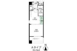 パストラーレ江坂間取り図面