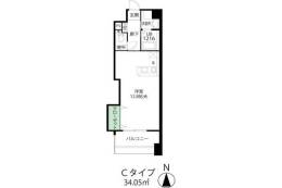 パストラーレ江坂間取り図面