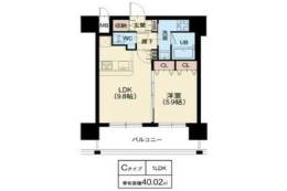 スプランディッド江坂駅前間取り図面