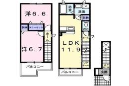 ネオ　ハイム　摂津間取り図面