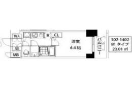 S-RESIDENCE江坂間取り図面