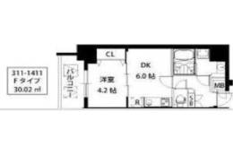 S-RESIDENCE江坂間取り図面