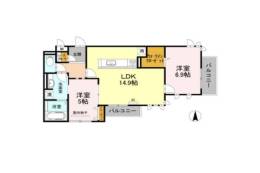 イー・ヒローズ間取り図面