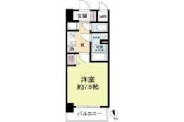 ディームス江坂間取り図面
