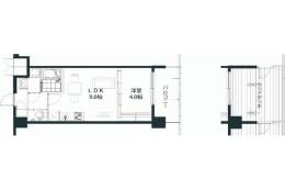 レジディア千里藤白台間取り図面