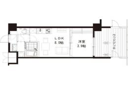 レジディア千里藤白台間取り図面