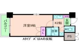 KM江坂間取り図面