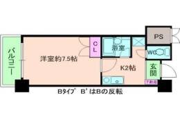 KM江坂間取り図面