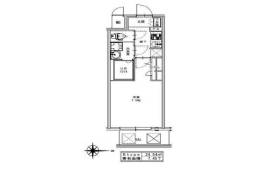 S-RESIDENCE江坂Alegria間取り図面