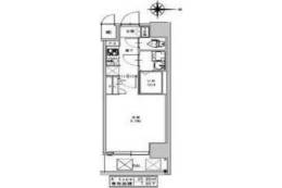 S-RESIDENCE江坂Alegria間取り図面