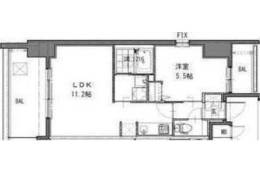 S-RESIDENCE江坂Eminence間取り図面