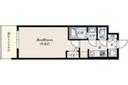 S-RESIDENCE江坂Eminence間取り図面