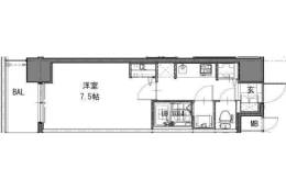 S-RESIDENCE江坂Eminence間取り図面