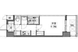 S-RESIDENCE江坂Eminence間取り図面
