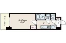 S-RESIDENCE江坂Eminence間取り図面