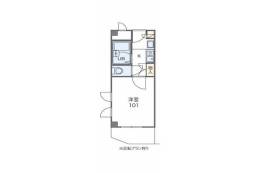レオパレスＩＫＥＧＡＭＩ間取り図面