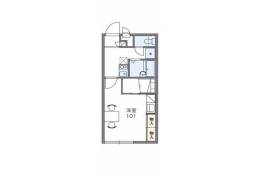 レオパレスクレール間取り図面