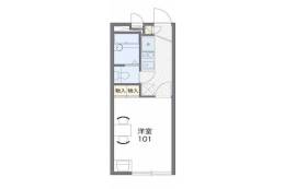 レオパレス５２４　Ⅱ間取り図面