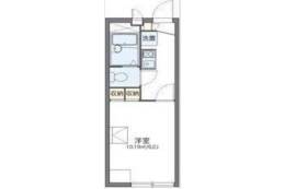 レオパレスノーサイド大池間取り図面