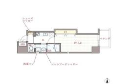 オリエンタル江坂間取り図面