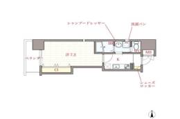 オリエンタル江坂間取り図面