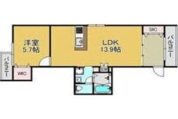 レユシールⅡ間取り図面