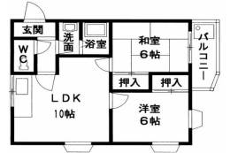サンハイツOKA間取り図面