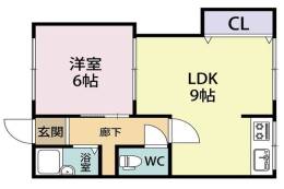 コーポホリデーイン間取り図面
